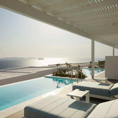 Epic Blue Mykonos Hotel Houlakia  Luaran gambar