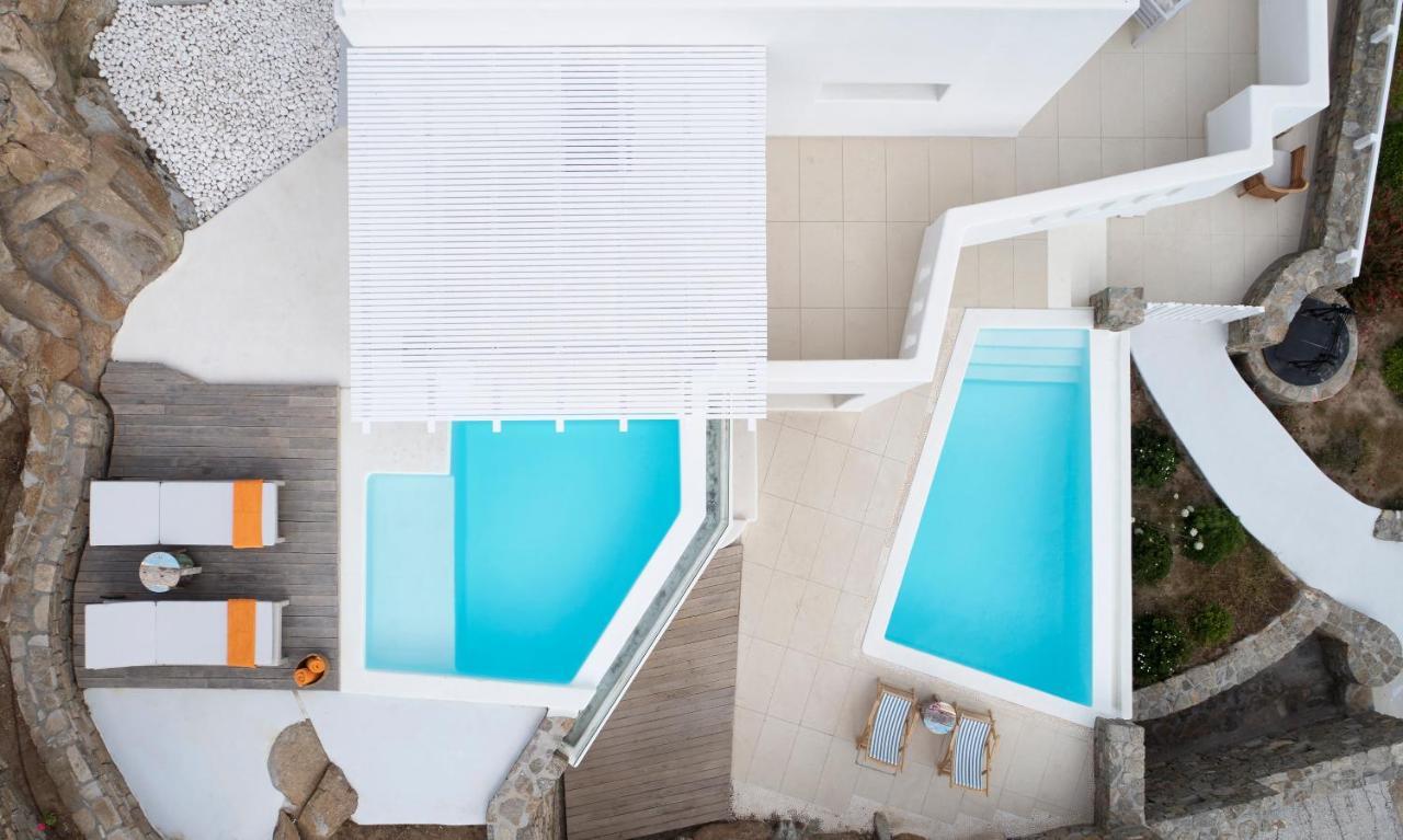 Epic Blue Mykonos Hotel Houlakia  Luaran gambar