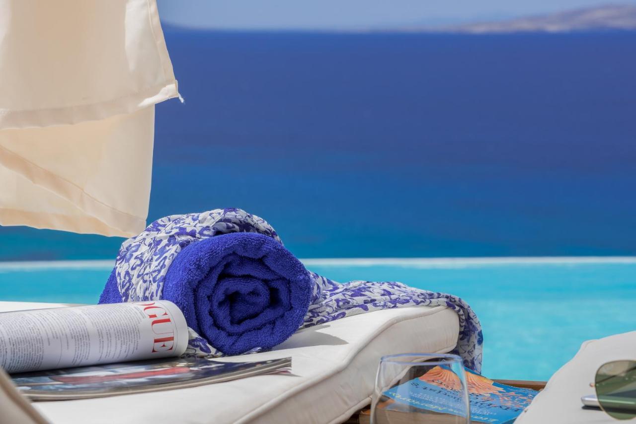 Epic Blue Mykonos Hotel Houlakia  Luaran gambar