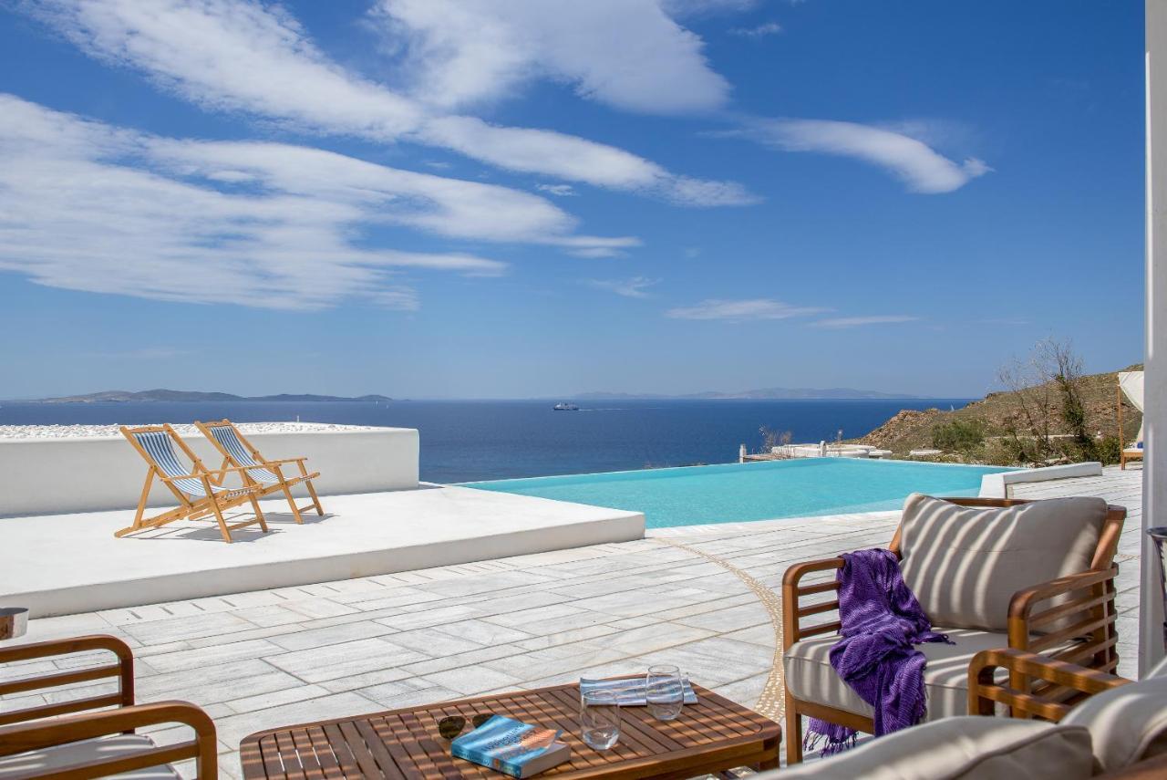 Epic Blue Mykonos Hotel Houlakia  Luaran gambar