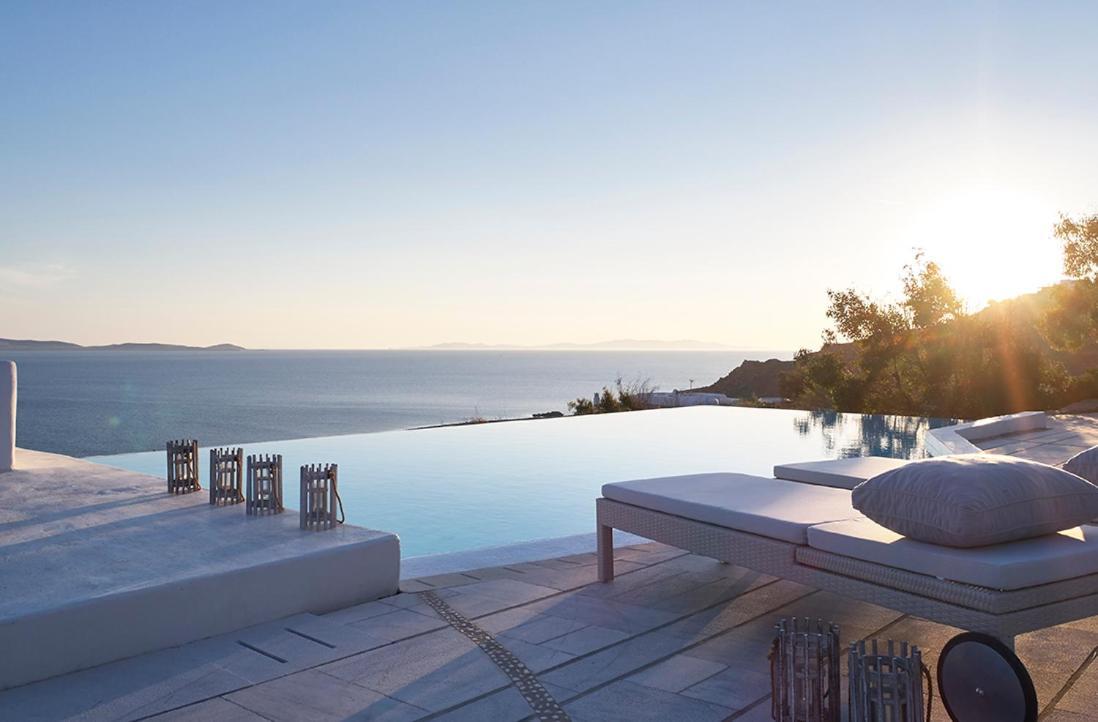 Epic Blue Mykonos Hotel Houlakia  Luaran gambar