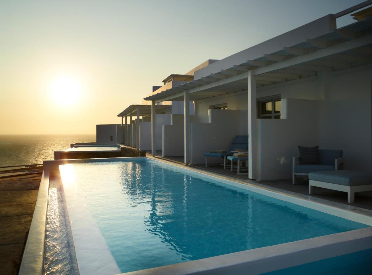 Epic Blue Mykonos Hotel Houlakia  Luaran gambar