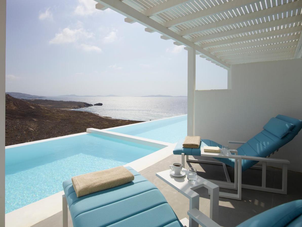 Epic Blue Mykonos Hotel Houlakia  Luaran gambar