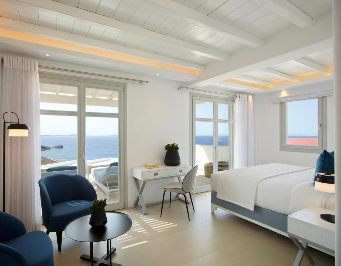 Epic Blue Mykonos Hotel Houlakia  Luaran gambar