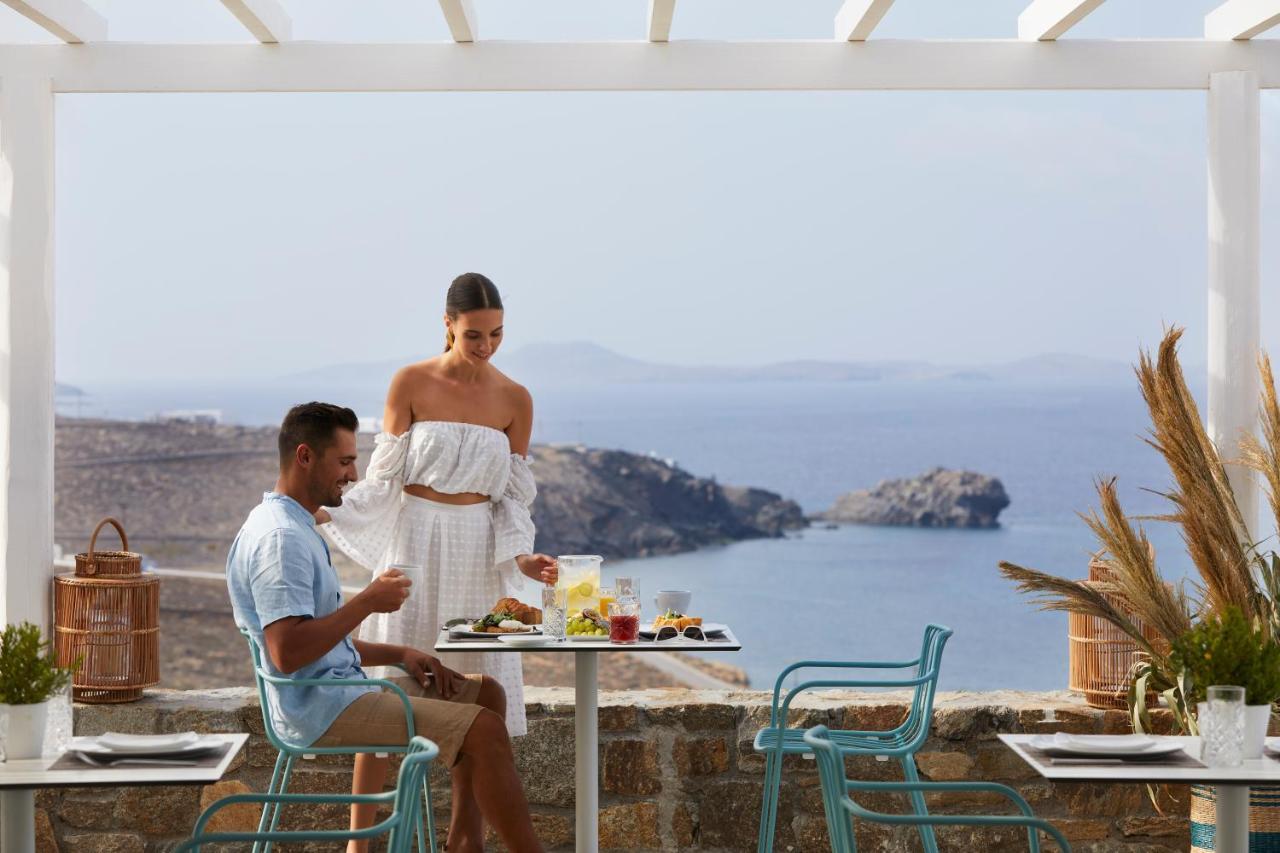 Epic Blue Mykonos Hotel Houlakia  Luaran gambar