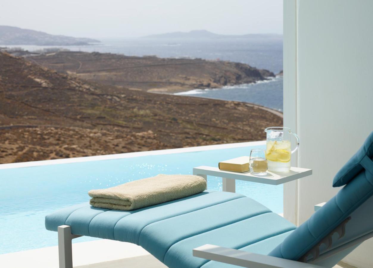 Epic Blue Mykonos Hotel Houlakia  Luaran gambar