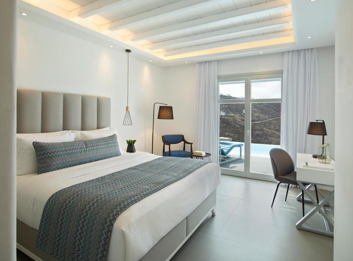 Epic Blue Mykonos Hotel Houlakia  Luaran gambar