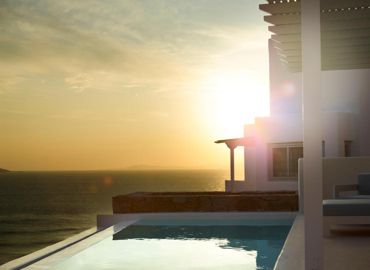 Epic Blue Mykonos Hotel Houlakia  Luaran gambar