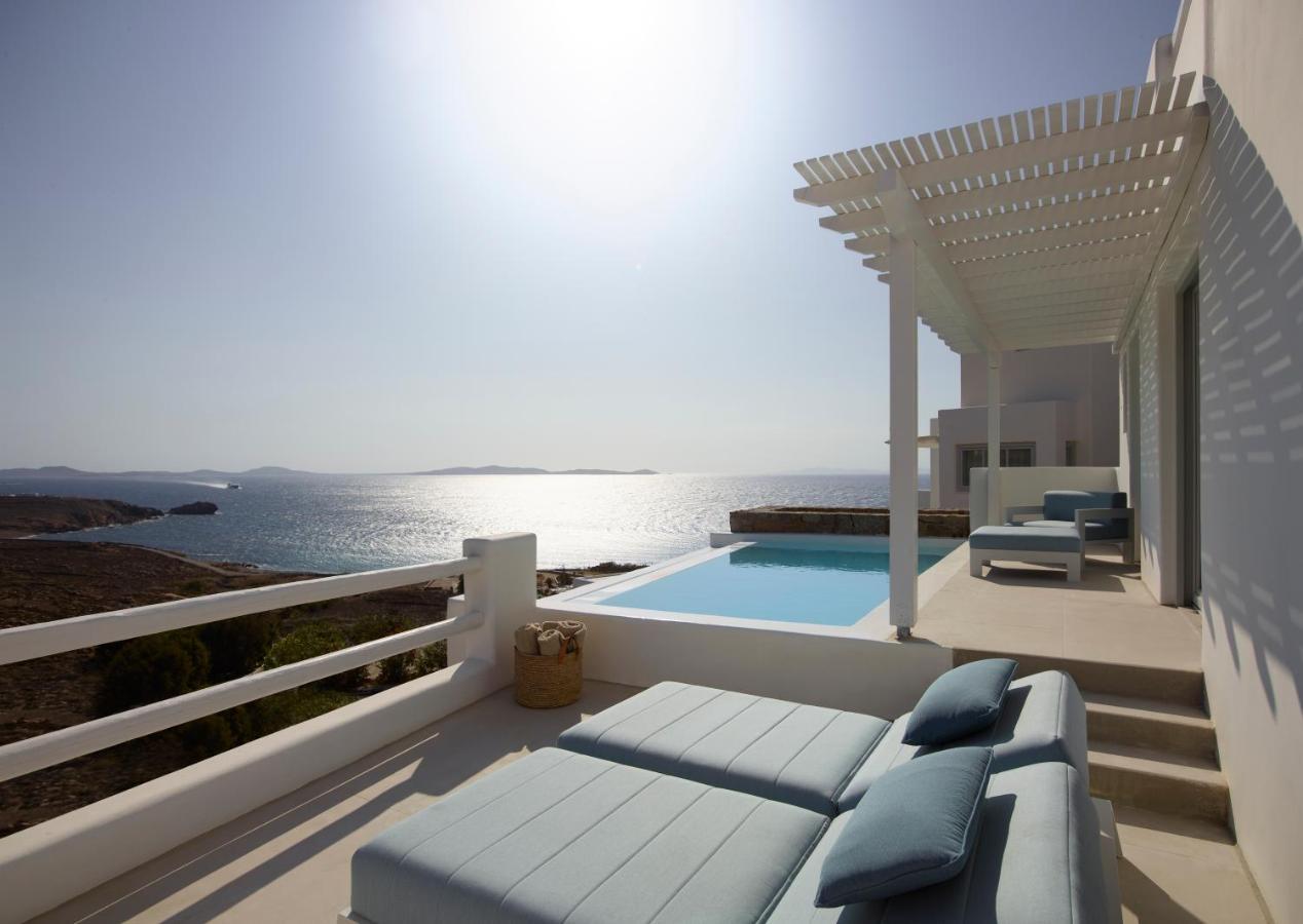 Epic Blue Mykonos Hotel Houlakia  Luaran gambar