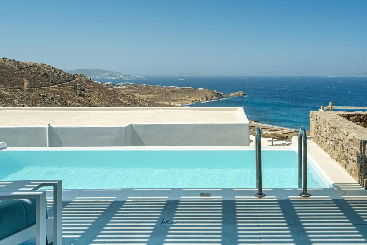 Epic Blue Mykonos Hotel Houlakia  Luaran gambar