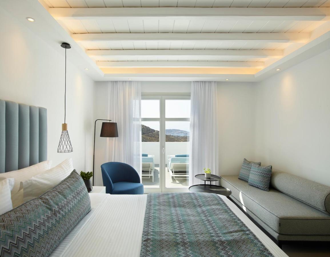 Epic Blue Mykonos Hotel Houlakia  Luaran gambar